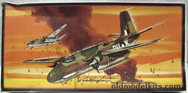 AMT-Frog 1/72 Douglas A-20 Havoc - Royal Australian Air Force or USAAF, A648-130 plastic model kit